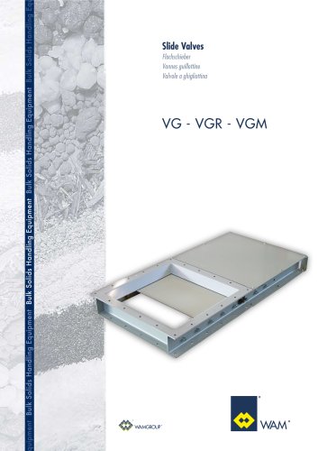 Slide Valves VG-VGR-VGM Brochure