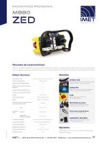 Datos técnicos M880 ZED