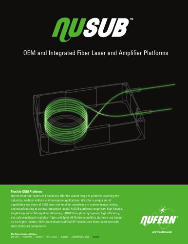 NuSUB Fiber Amplifiers