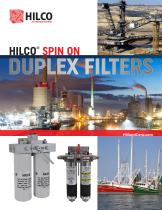 HILCO Spin On Duplex Filters