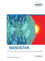 NANOSTAR - Compact, High-performance SAXS Solutions for Structrural Biology