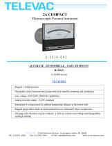 Televac Compact 2A Thermocouple Vacuum Instrument