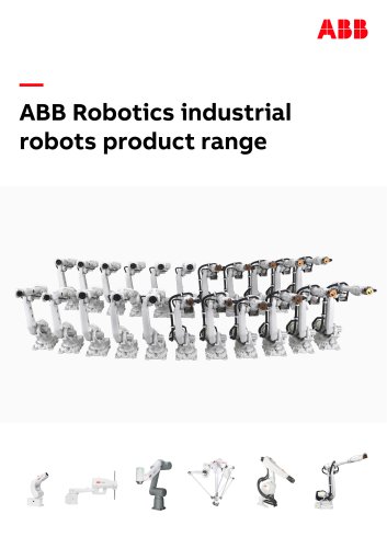 ABB Robotics industrial robots product range