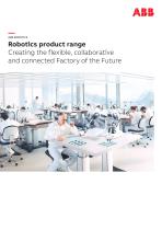 ABB ROBOTICS Robotics product range 2019