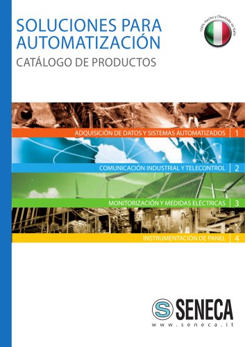 SOLUCIONES PARA AUTOMATIZACIÓN CATÁLOGO DE PRODUCTOS