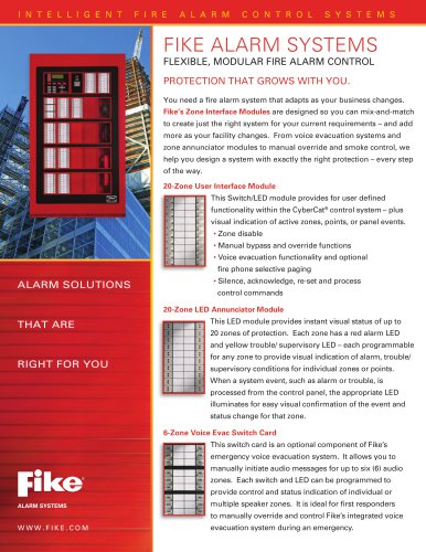 Modular Fire Alarm Control