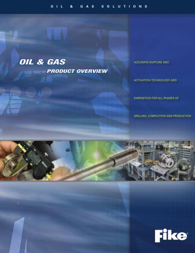 Oil & Gas Product Overview Brochure