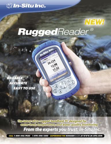 Blue RuggedReader Spec Sheet