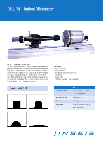 L74 / Optical (DIL Dilatometer)