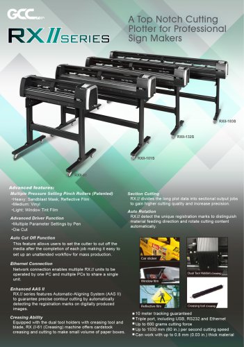 RX II series