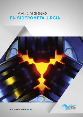 Aplicaciones en siderometalurgia