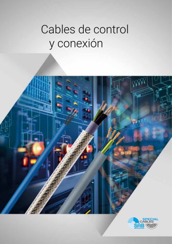 Cables de control y conexi&oacute;n