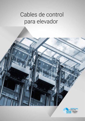 Cables de control para elevador