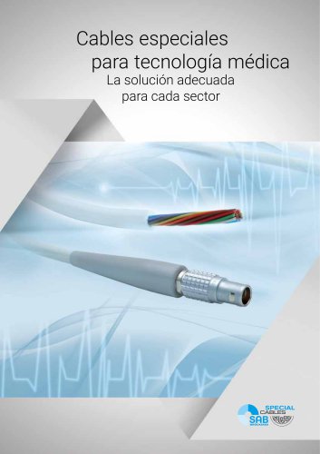 Cables especiales para tecnología médica