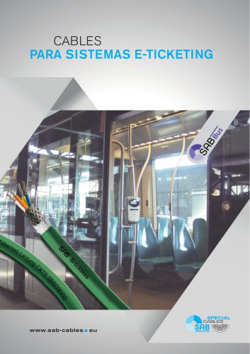 Cables para sistemas e-Ticketing