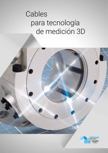 Cables para tecnolog&iacute;a de medici&oacute;n 3D