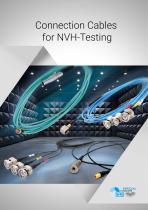 Connection Cables for NVH-Testing