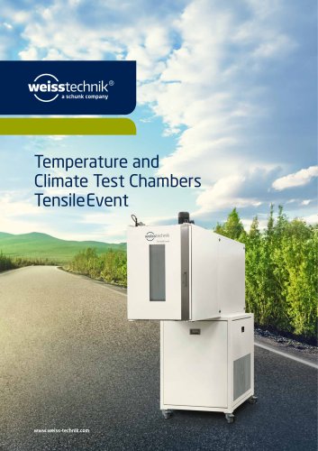 Temperature and  Climate Test Chambers Tensile Event