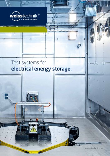Test Systems for electrical energy storage.