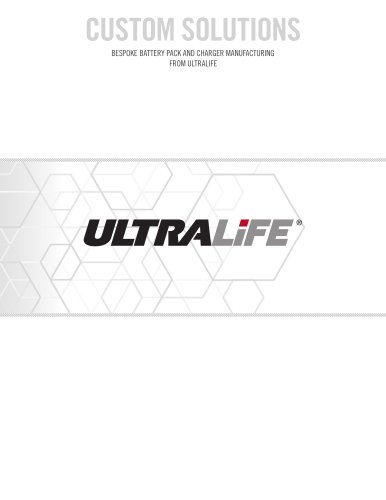 Custom Batteries Brochure