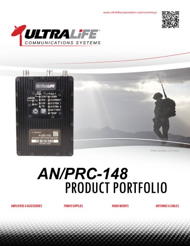 Ultralife Products for the AN/PRC-148