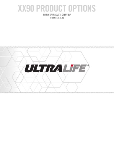 Ultralife XX90 Product Options