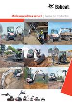 Excavadoras - Gama de productos - 1