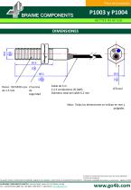 P1003 y P1004 - 18mm Sensor Inductivo - 3