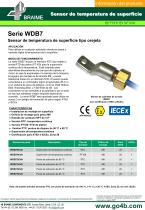 Sensor de temperatura de superficie tip orejeta - 1