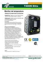 T400N Elite - Monitor de temperatura de cojinetes - 1