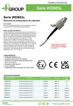 WDB83x Sensores de temperatura de cojinetes - 1