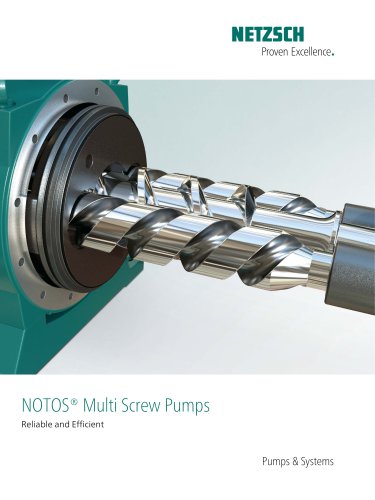 NOTOS&reg; Multi Screw Pumps