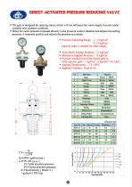 DIRECT -ACTIVATED PRESSURE REDUCING VALVE