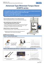 Advanced Type Motorized Torque Stand ACMTS series