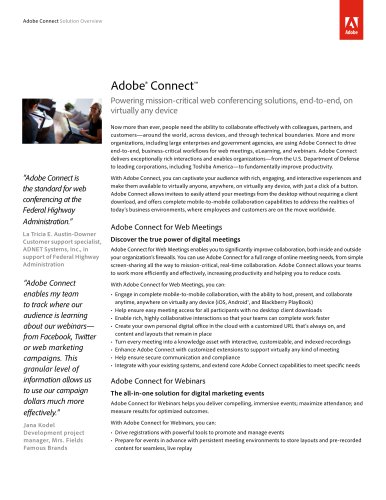 Adobe® Connect?