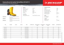 Dunlop Devon full safety Yellow/Black 