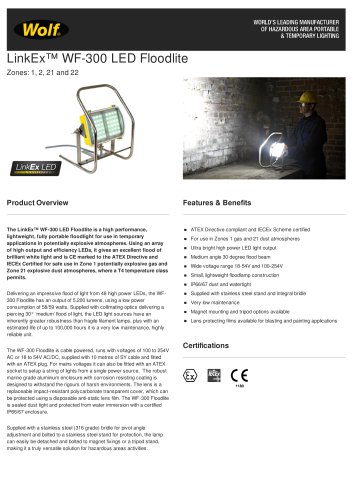 ATEX LED FLOODLITE