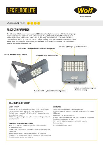 LFX FLOODLITE Sales Sheet