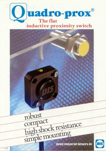 Quadro-Prox inductive proximity switches