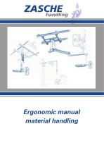 Ergonomic manual material handling