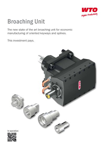 broaching unit