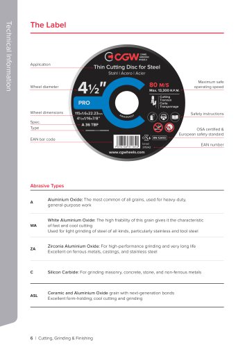 The Label Technical Information