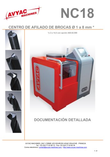 Documentaci&oacute;n detallada de NC18