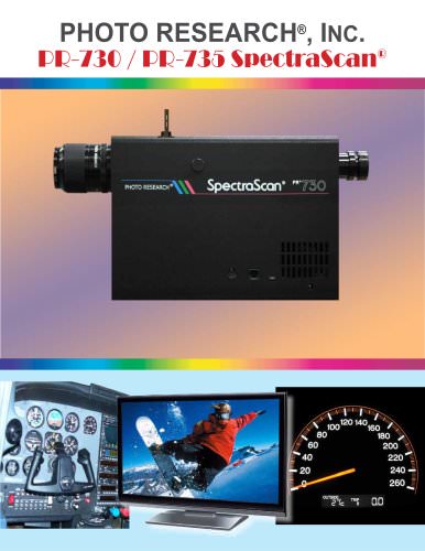 PR-730 / PR-735 SpectraScan®