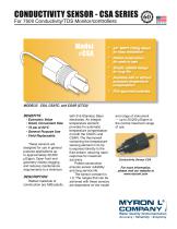 CONDUCTIVITY SENSOR - CSA SERIES