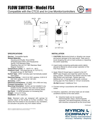 Flow Switch™ (Model FS4)