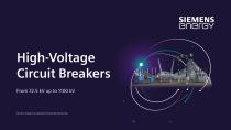 High-Voltage  Circuit Breakers