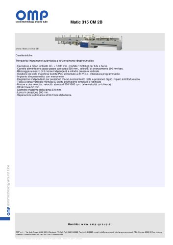 Matic 315 CM 2B