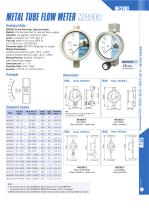 MF200E Metal tube flow meter