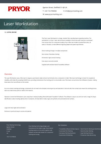 Laser Workstation